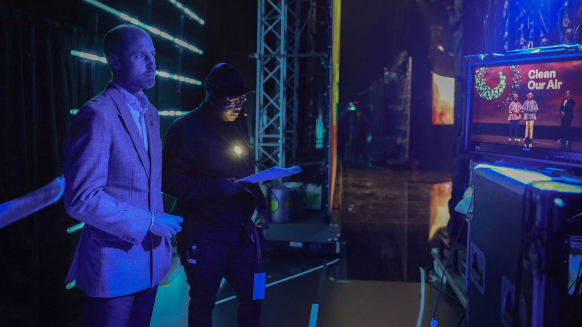 Prince William waiting for his speach at cop30 brazil